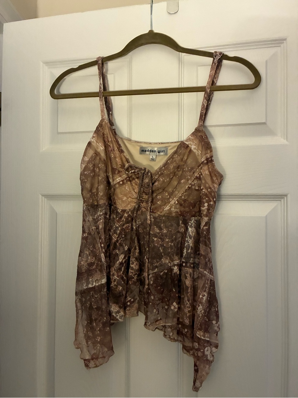 Madden Girl Floral Lace Camisole